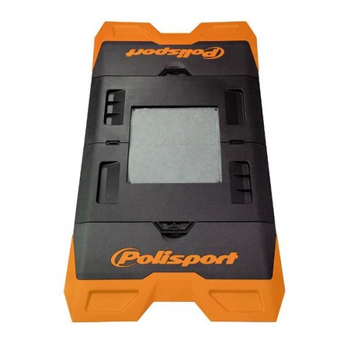 POLISPORT Foldable Bike Mat Orange/Blk