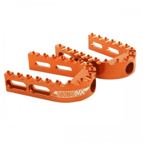 Footpeg Replacement Outer Adj Orange