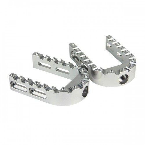 Footpeg Replacement Outer Adj Silver