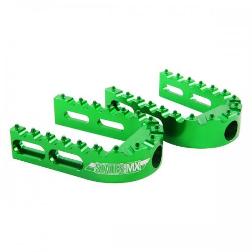 Footpeg Replacement Outer Adj Green