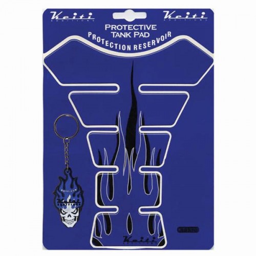 KEITI Tank Pad Universal Flames Blue