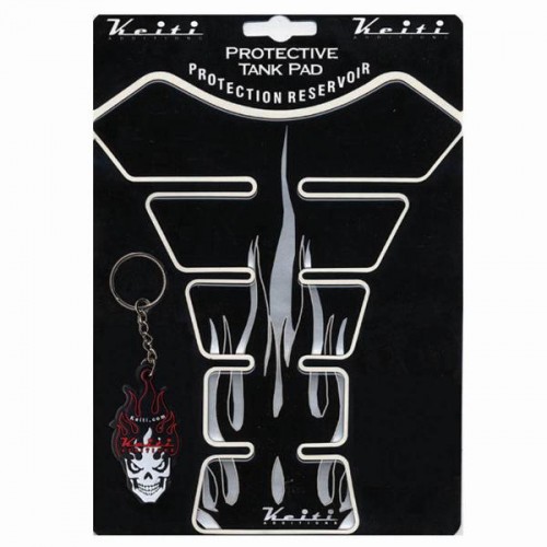 KEITI Tank Pad Universal Flames Black