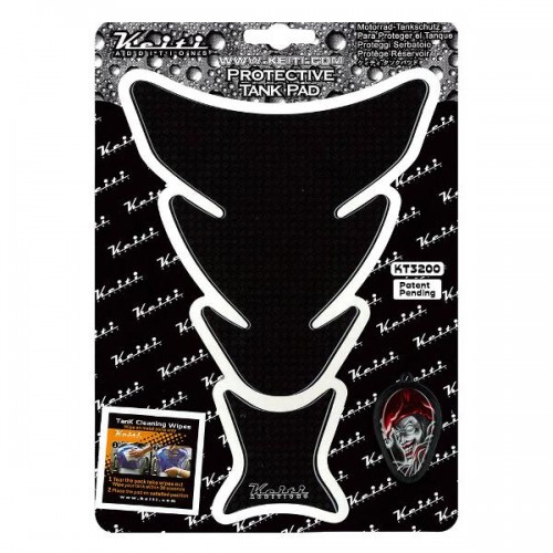 KEITI Tank Pad Universal Carbon Look 2PC