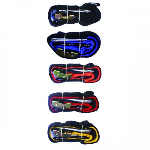 Tie Downs Snap Hook Loop 38mm Yellow