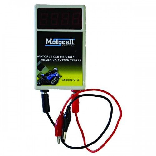 MOTOCELL Charging System Voltage Tester