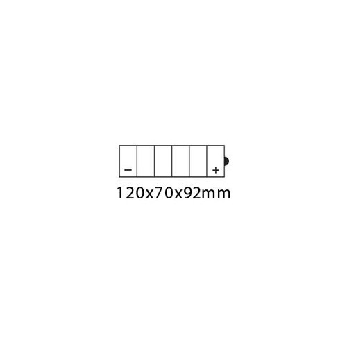 ROADSTAR Heavy Duty CB4L-B CTN 8