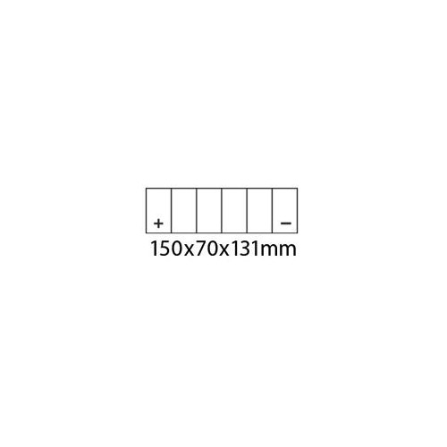ROADSTAR DCMF DT12B-BS CT AGM-P CTN 4