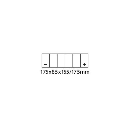 ROADSTAR DCMF DTX16AL-BS+S AGM-P CTN 4