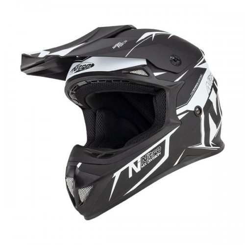 NITRO MX620 PODIUM SATIN BLACK/WHITE