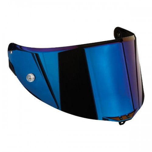 AGV Visor Scratch Res Irid Blue Race