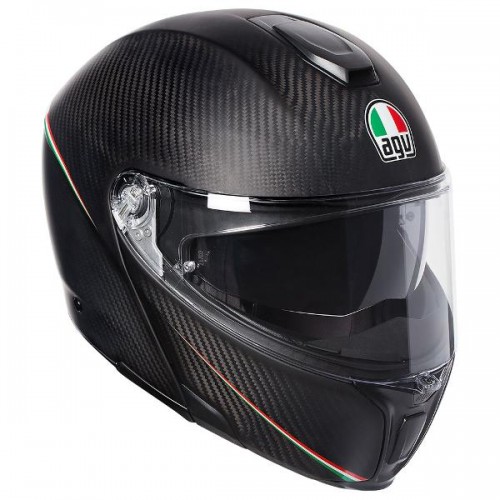 AGV Sportmodular Tricolore Matt Carbon/Italy