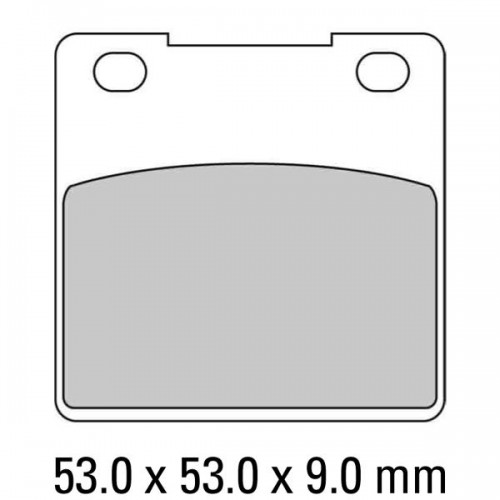 FERODO Brake Disc Pad Set FDB338ST