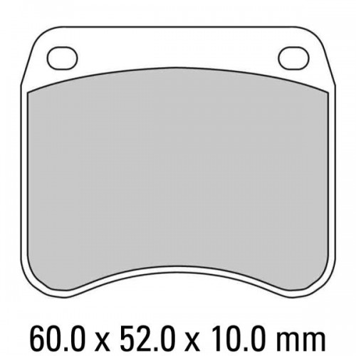 FERODO Brake Disc Pad Set FDB342P