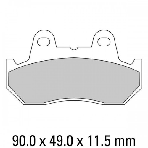 FERODO Brake Disc Pad Set FDB665ST