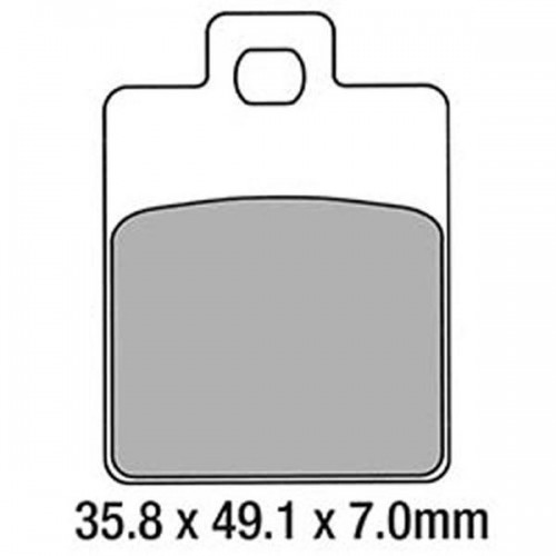 FERODO Brake Disc Pad Set FDB2057AG