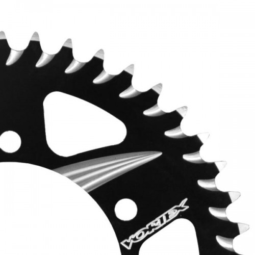 VORTEX Alloy Rear Sprocket 420-45T Blk