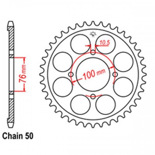 JT 1994-1997 FITS SUZUKI RF900 COUNTERSHAFT STEEL SPROCKET 15T JTF512