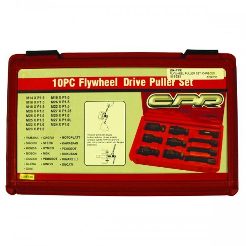 Flywheel Puller Kit 10 Pc 15 Sizes