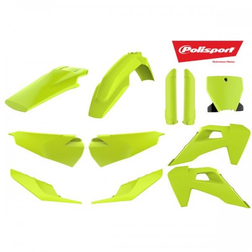 MX Kit HUSQ TC/FC 19 Fluro Yellow