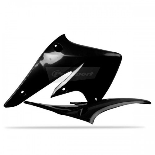 Radiator Scoops KAW KX250F 04 Black