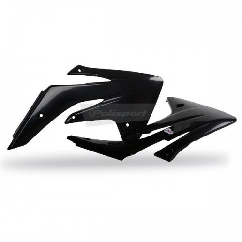 Radiator Scoops HON CRF150 07-19 Black