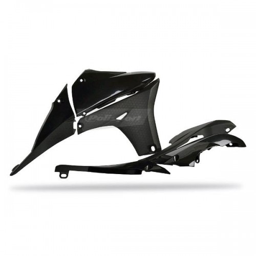 Radiator Scoops YAM YZ450F 2010 Black