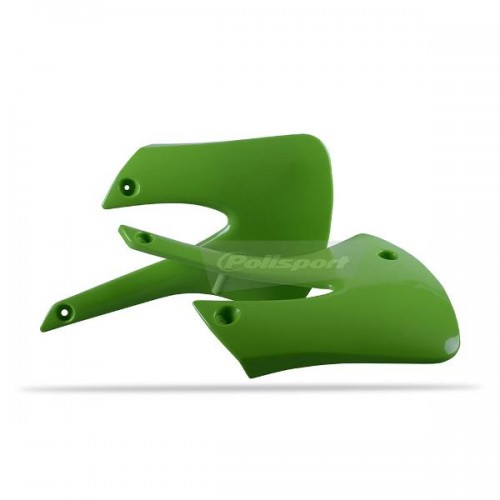Radiator Scoops KAW KX85 01-08 Green