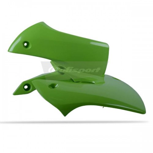 Radiator Scoops KAW KX65/RM65 02-8 Grn