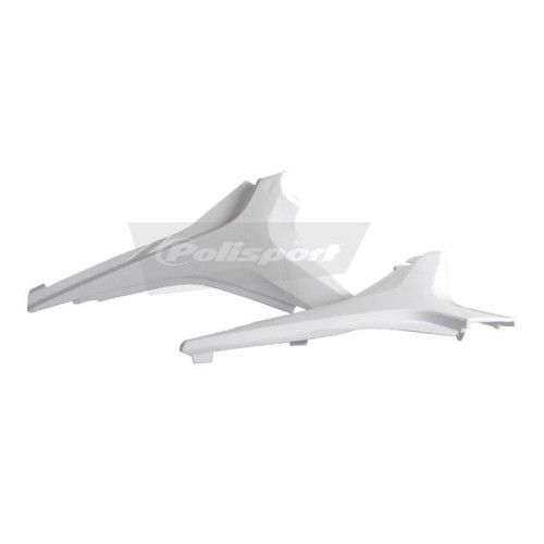 Acerbis CRF450 Side Panel Plastics - White/Red Replacement For Honda CRF450 2005 Models