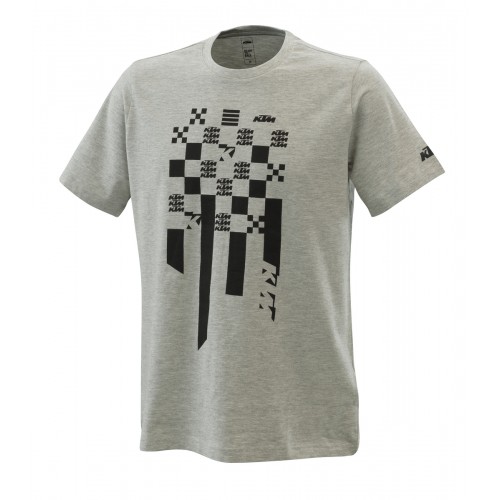 RADICAL SQUARE TEE GREY MELANGE