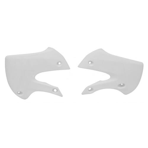 Rtech Kawasaki KX 65 2001-2020 White Radiator Shrouds
