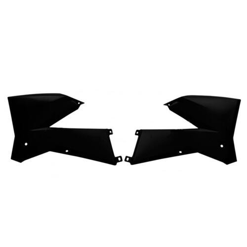 Rtech KTM 250 EXCF 2007 Black Radiator Shrouds