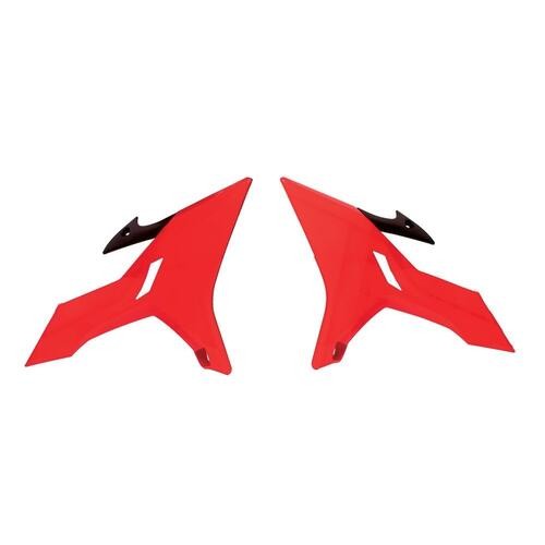 Rtech Yamaha YZ-X 250 2016-2020 Ducati Neon Red (Adaptable to 2002-2014 Models) Radiator Shrouds