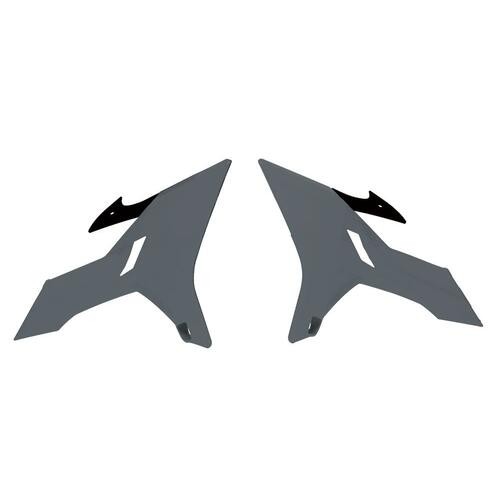 Rtech Yamaha WR 250 2016-2020 Quantum Grey (Adaptable to 2002-2014 Models) Radiator Shrouds