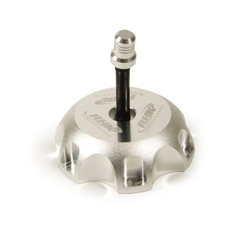 RHK Honda Silver Alloy Tank Cap CR 85-125-250/XR 50-70-110 ALL