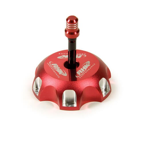 RHK Honda Red Alloy Tank Cap CRF R-X 250-450/XR 250-400 ALL