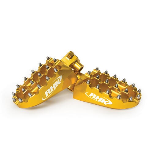 RHK Husaberg Gold Pursuit Footpegs FE-TE (All) 2002-2014