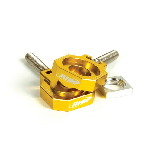 RHK Husaberg (FE-TE (ALL) 2007-2014) Gold Axle Blocks / Lollipop Style