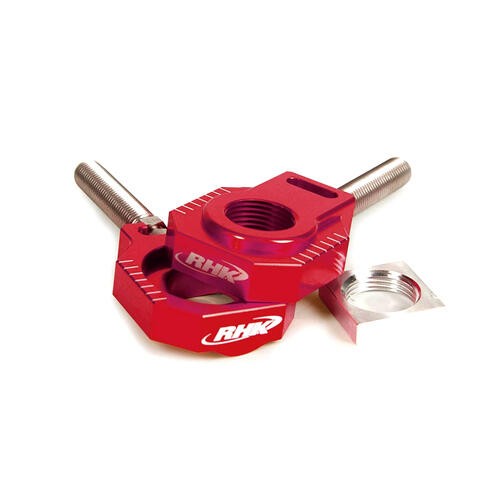 RHK Husqvarna (TC-TE (ALL) 2004-2013) Red Axle Blocks / Lollipop Style