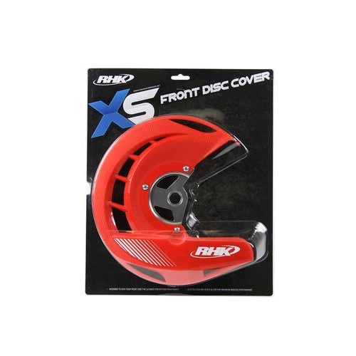 RHK Yamaha Red XS Front Disc Guards YZ 125-250 2004-2017