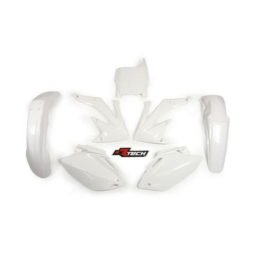 Rtech Honda White Plastic Kit Crf 450 R 2007 