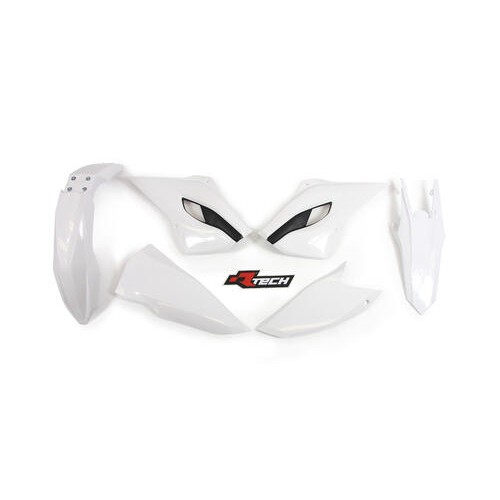 Rtech Husaberg White Plastic Kit FE 450 2013-2014