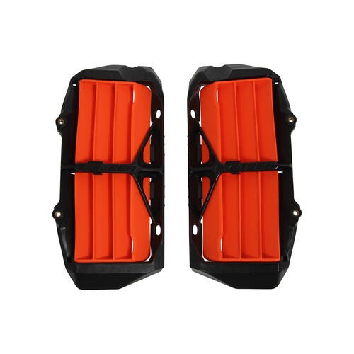 Rtech KTM Orange Oversized Radiator Louvres 350 EXC-F 2020 SIX DAYS