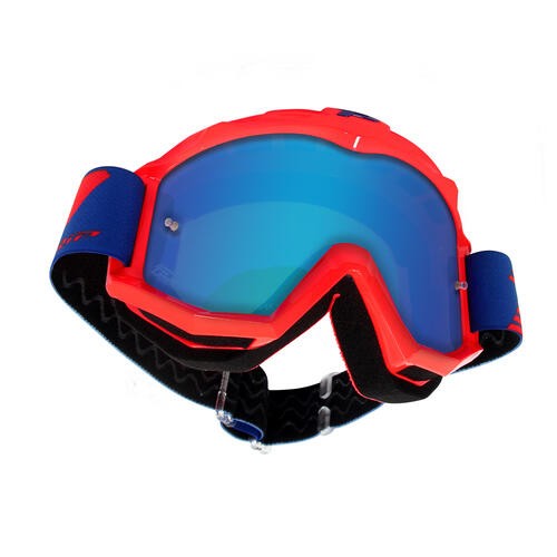 Progrip Atzaki 3201 Fluro Red Goggles With UV Lens
