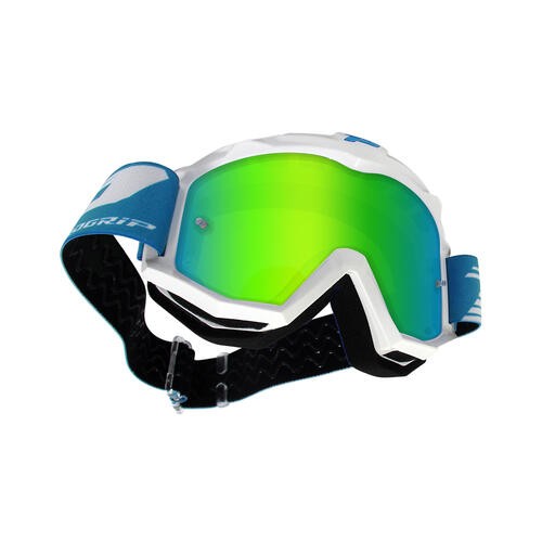 Progrip Atzaki 3201 White Goggles With UV Lens