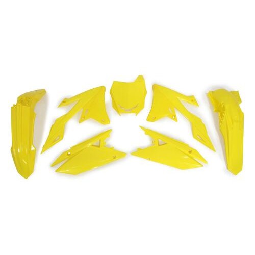 Rtech Suzuki Yellow Plastic Kit RMZ 250 2019-2020