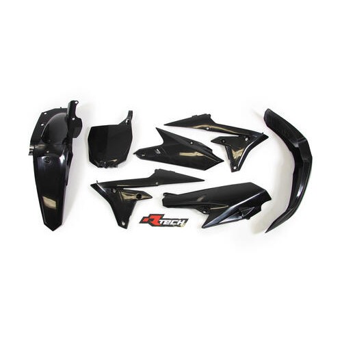 Rtech Yamaha Black Plastic Kit YZF 250 2014-2018