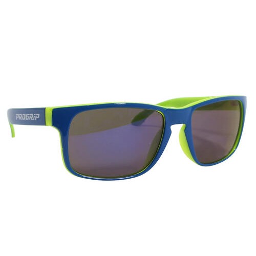 Progrip Blue / Yellow Sunglasses with Anti UV & Multilayered Lens