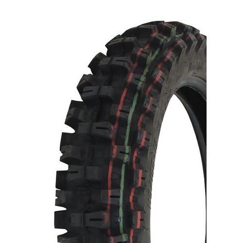 Motoz Arena Hybrid Gummy BFM Tire 110/100x18 – Trials/MX Hybrid, Tube Type, For Husqvarna FE 501 2014-2018