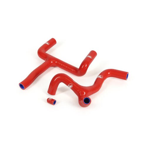 Samco Sport Beta Red Off Road Radiator Hose Kit - 390 RR/RS EFI Thermostat Bypass 2016